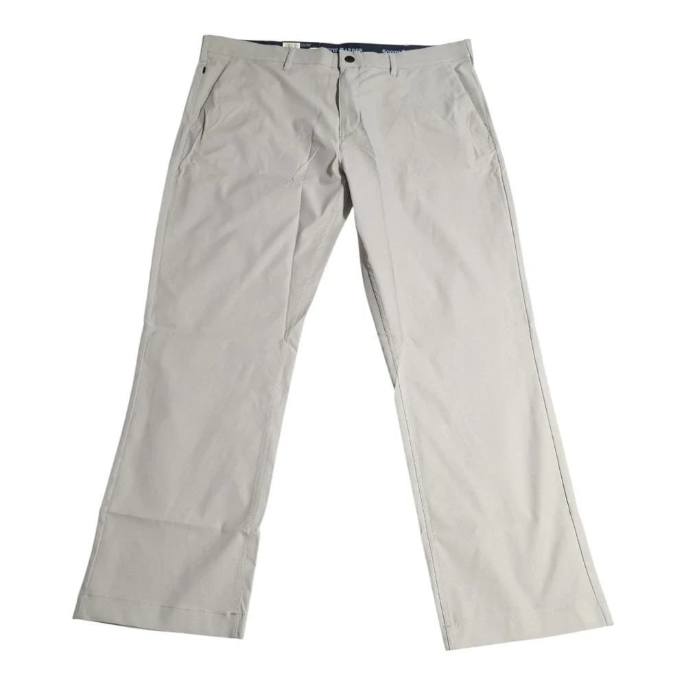 Scott Barber Performance Chino Mens 40x30 NWT 3 Pair Bundle Navy Khaki Gray